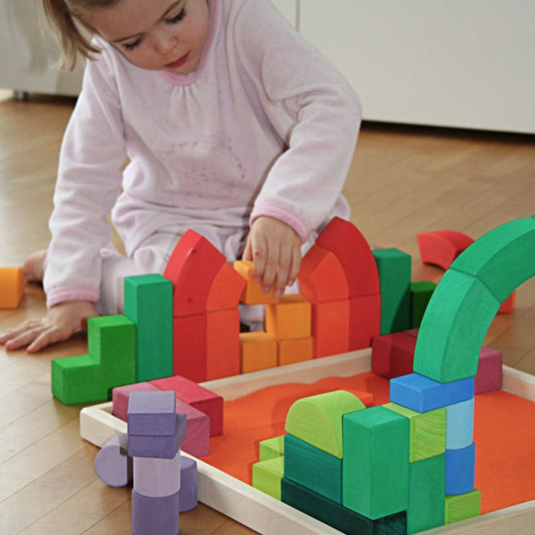 GRIMM'S | BUILDING SET ROMANESQUE by GRIMM'S WOODEN TOYS - The Playful Collective