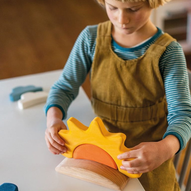 GRIMM'S | BUILDING SET WEATHER by GRIMM'S WOODEN TOYS - The Playful Collective