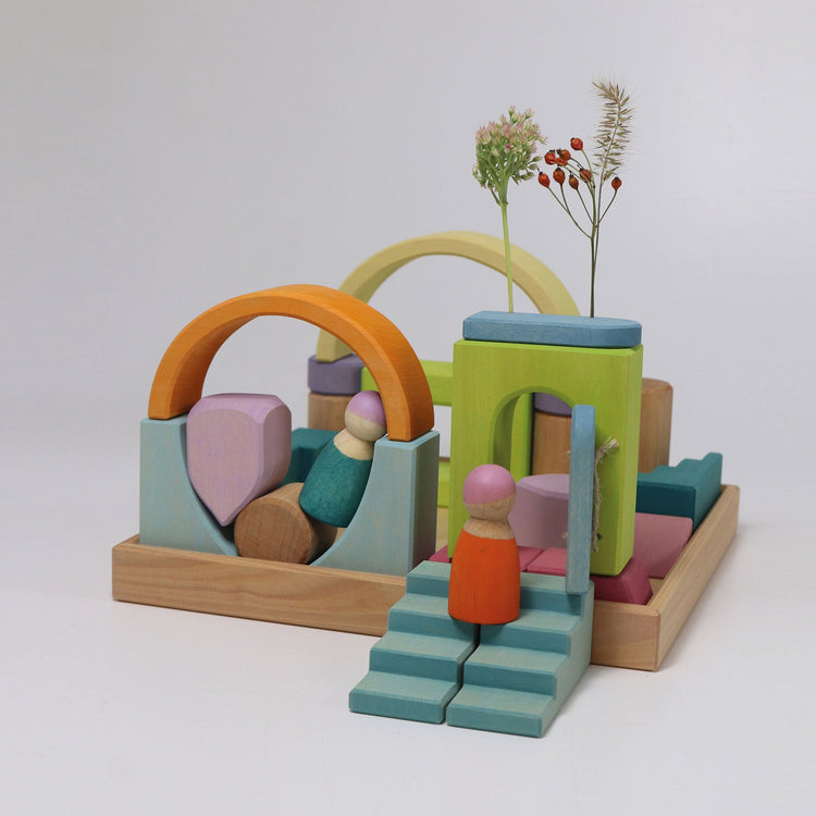 GRIMM'S | BUILDING WORLD CLOUD PLAY by GRIMM'S WOODEN TOYS - The Playful Collective