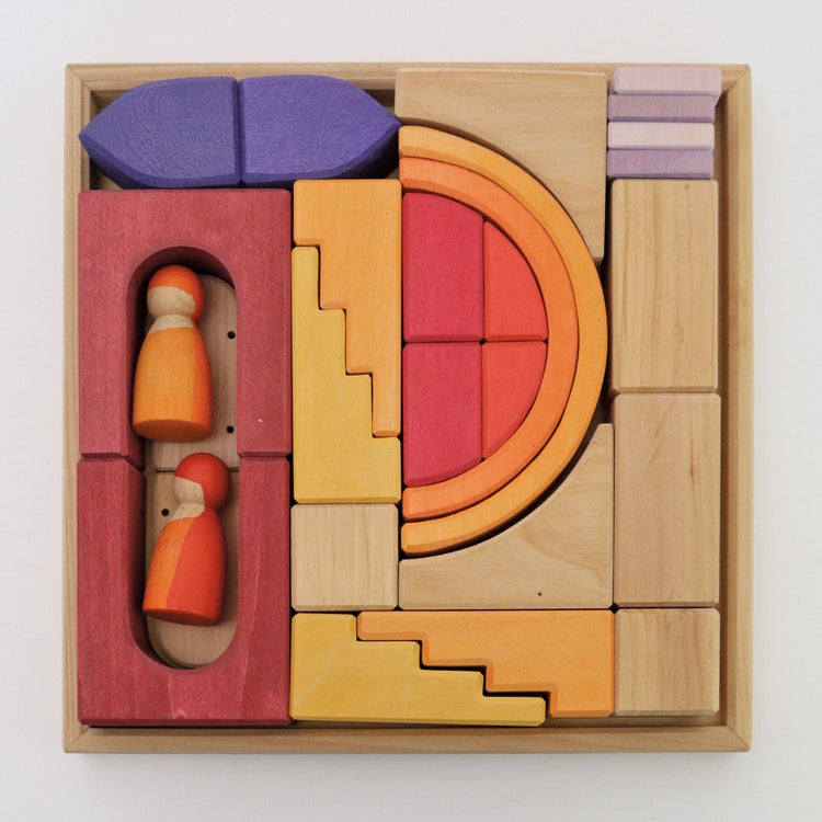 GRIMM'S | BUILDING WORLD DESERT SAND by GRIMM'S WOODEN TOYS - The Playful Collective