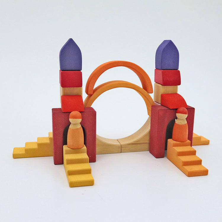 GRIMM'S | BUILDING WORLD DESERT SAND by GRIMM'S WOODEN TOYS - The Playful Collective