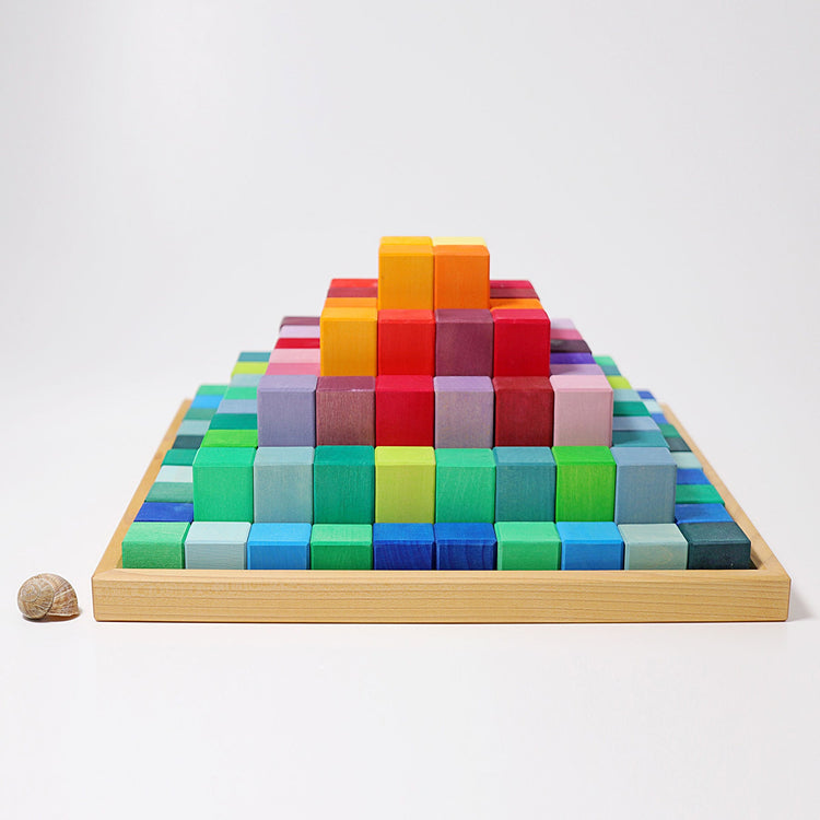 GRIMM'S | LARGE STEPPED PYRAMID by GRIMM'S WOODEN TOYS - The Playful Collective