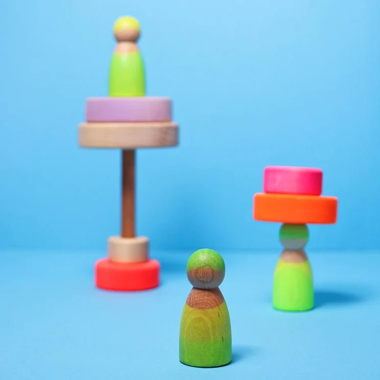 GRIMM'S | NEON FRIENDS - GREEN (2023) *COMING SOON* by GRIMM'S WOODEN TOYS - The Playful Collective