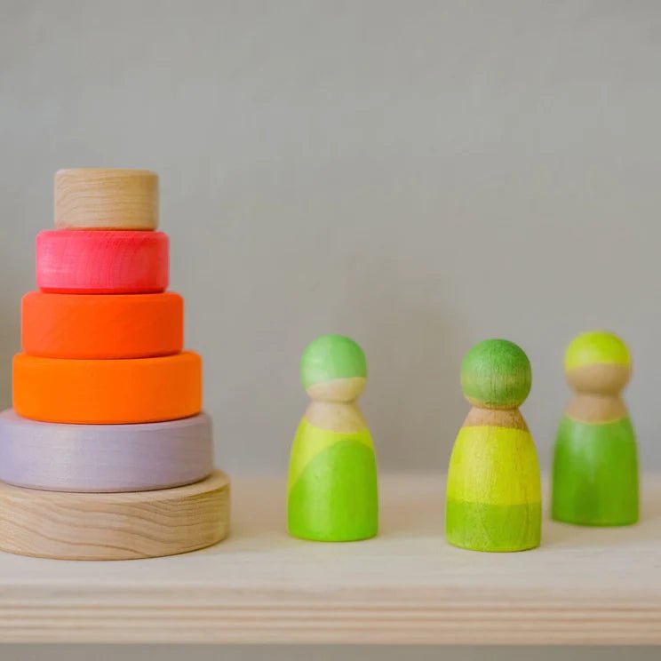 GRIMM'S | NEON FRIENDS - GREEN (2023) *COMING SOON* by GRIMM'S WOODEN TOYS - The Playful Collective