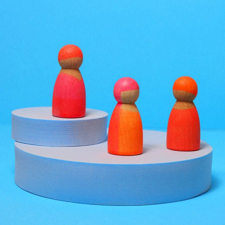 GRIMM'S | NEON FRIENDS - PINK (2023) *COMING SOON* by GRIMM'S WOODEN TOYS - The Playful Collective