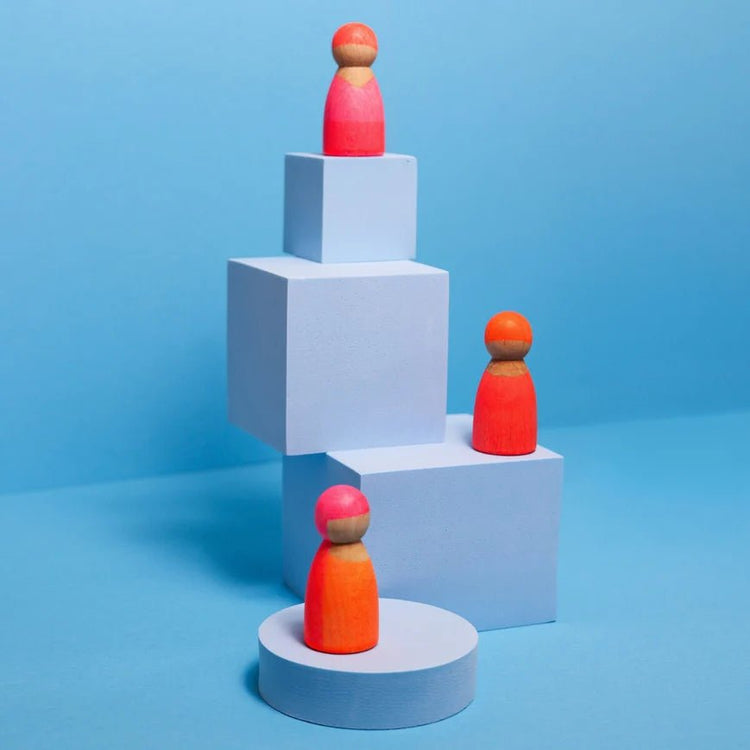 GRIMM'S | NEON FRIENDS - PINK (2023) *COMING SOON* by GRIMM'S WOODEN TOYS - The Playful Collective