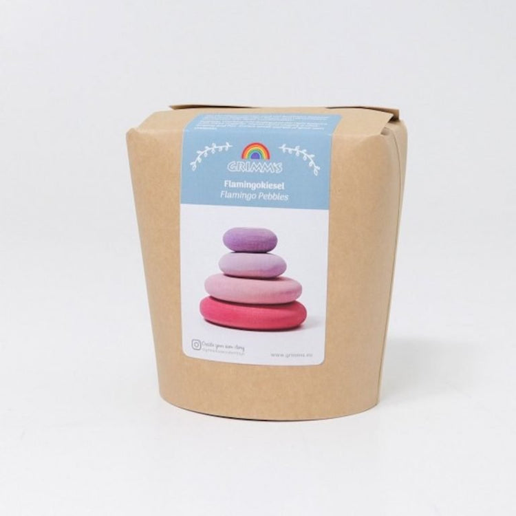 GRIMM'S | PEBBLES - FLAMINGO by GRIMM'S WOODEN TOYS - The Playful Collective