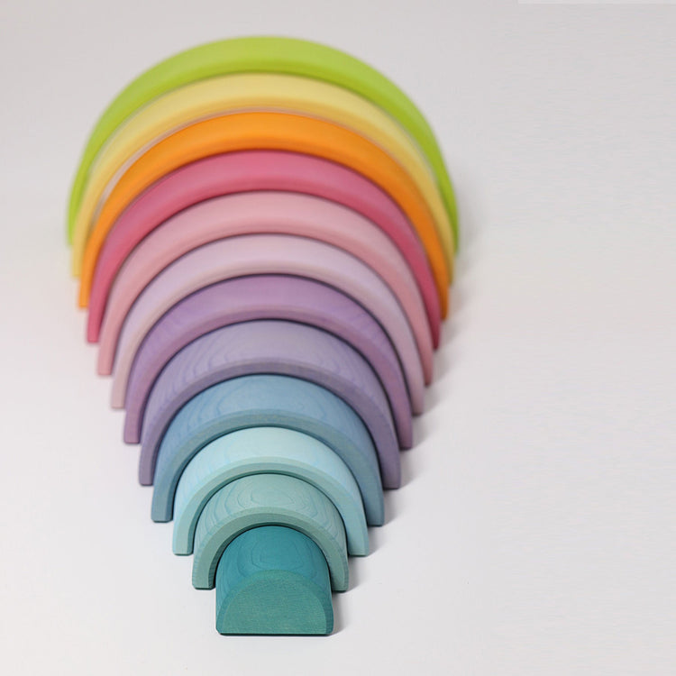 GRIMM'S | RAINBOW LARGE - PASTEL by GRIMM'S WOODEN TOYS - The Playful Collective