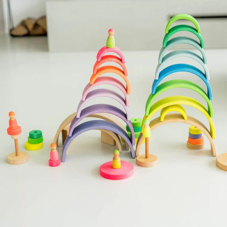 GRIMM'S | RAINBOW - NEON GREEN (2023) *COMING SOON* by GRIMM'S WOODEN TOYS - The Playful Collective