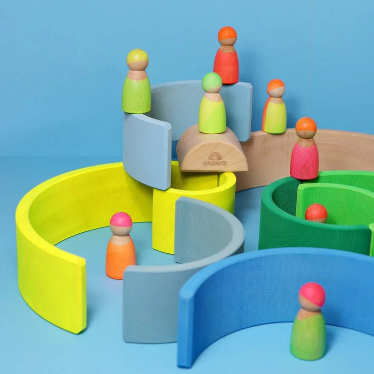 GRIMM'S | RAINBOW - NEON GREEN (2023) *COMING SOON* by GRIMM'S WOODEN TOYS - The Playful Collective