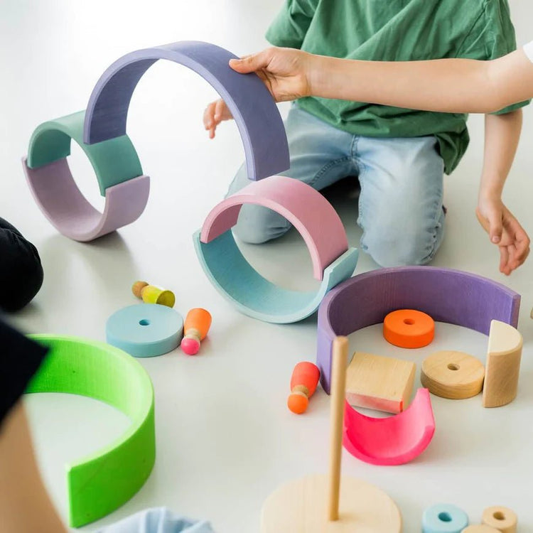 GRIMM'S | RAINBOW - NEON GREEN (2023) *COMING SOON* by GRIMM'S WOODEN TOYS - The Playful Collective