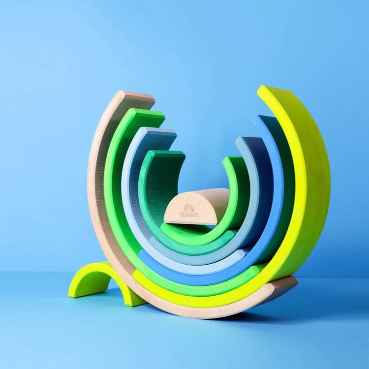GRIMM'S | RAINBOW - NEON GREEN (2023) *COMING SOON* by GRIMM'S WOODEN TOYS - The Playful Collective