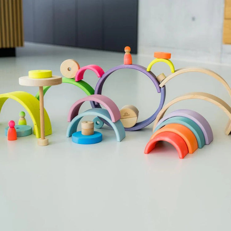 GRIMM'S | RAINBOW - NEON GREEN (2023) *COMING SOON* by GRIMM'S WOODEN TOYS - The Playful Collective