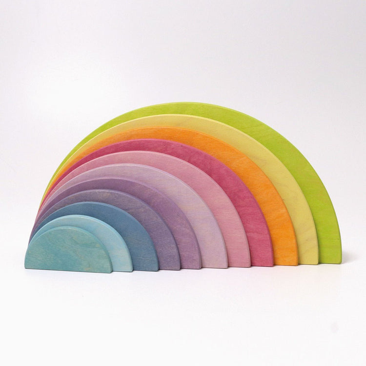 GRIMM'S | SEMI CIRCLES - PASTEL by GRIMM'S WOODEN TOYS - The Playful Collective