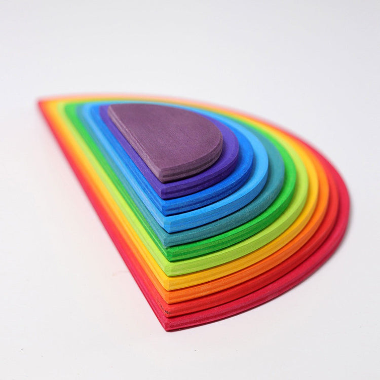 GRIMM'S | SEMI CIRCLES - RAINBOW by GRIMM'S WOODEN TOYS - The Playful Collective