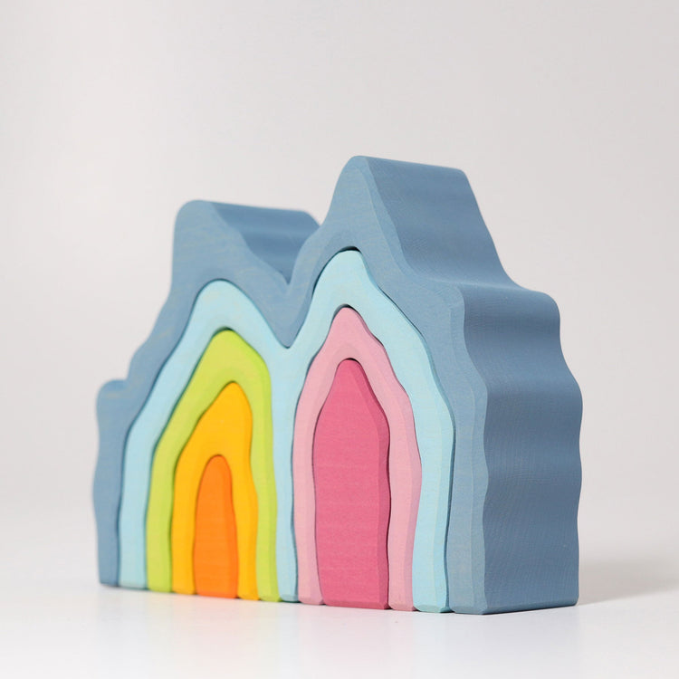 GRIMM'S | STACKING CAVE ARCH by GRIMM'S WOODEN TOYS - The Playful Collective