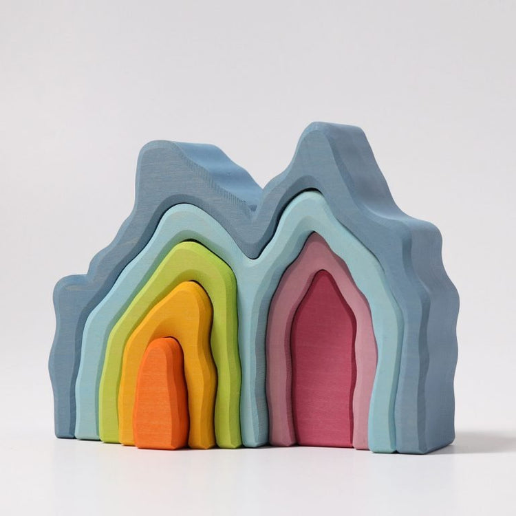 GRIMM'S | STACKING CAVE ARCH by GRIMM'S WOODEN TOYS - The Playful Collective