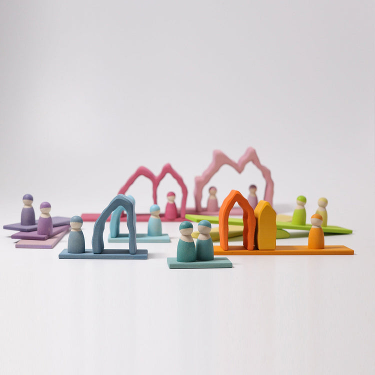 GRIMM'S | STACKING CORAL REEF by GRIMM'S WOODEN TOYS - The Playful Collective