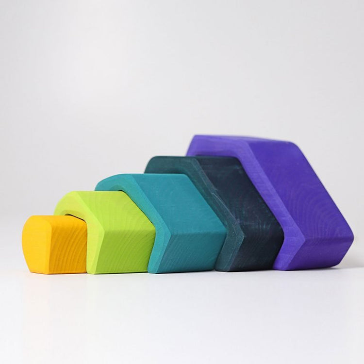 GRIMM'S | STACKING EARTH CAVE - LARGE by GRIMM'S WOODEN TOYS - The Playful Collective