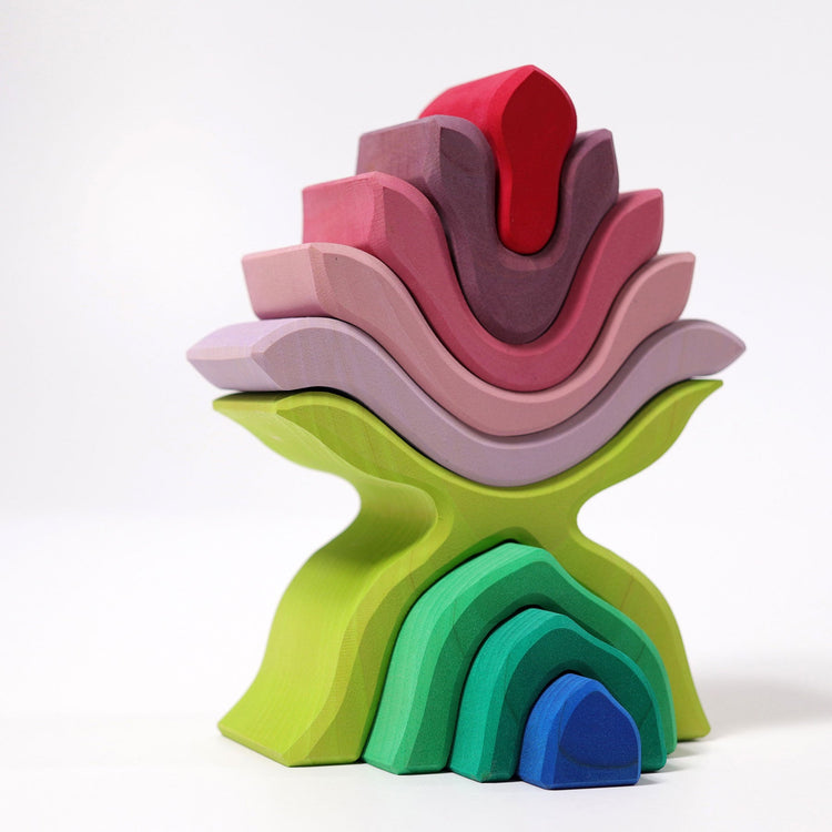 GRIMM'S | STACKING FLOWER by GRIMM'S WOODEN TOYS - The Playful Collective