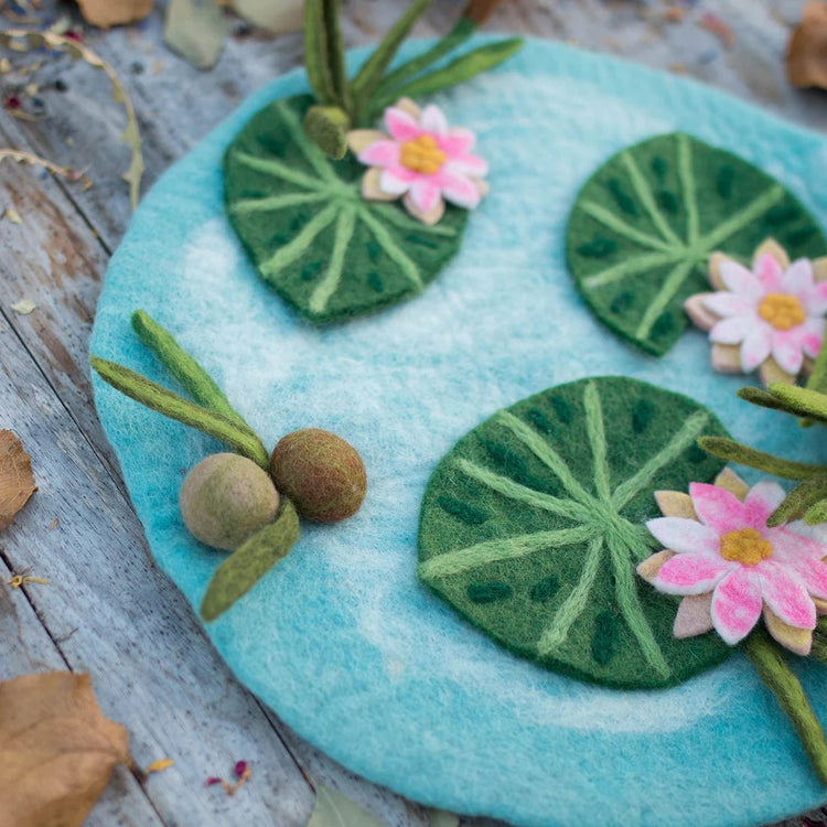 GUS + MABEL | LILY PAD POND FELT HABITAT *PRE-ORDER* by GUS + MABEL - The Playful Collective