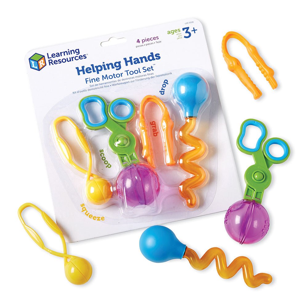 HELPING HANDS FINE MOTOR TOOL SET™ by LEARNING RESOURCES - The Playful Collective