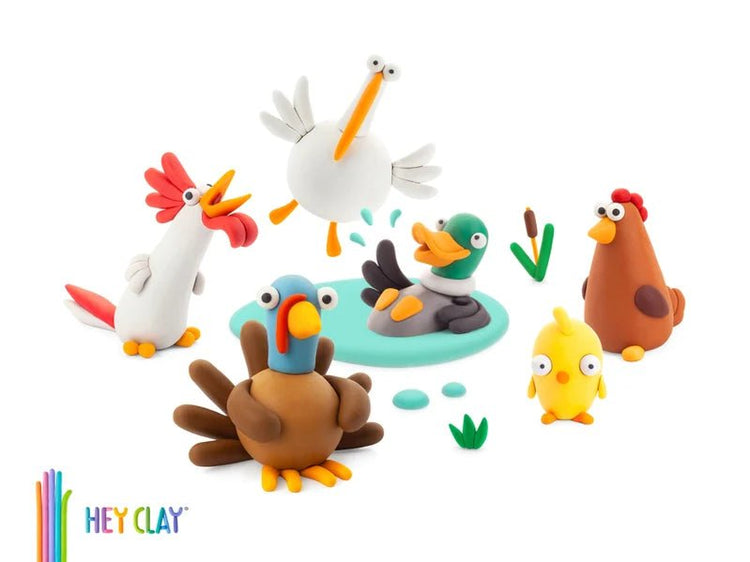 HEY CLAY | FARM BIRDS SET (LARGE) by HEY CLAY - The Playful Collective