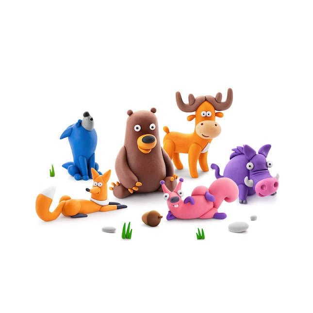 HEY CLAY | FOREST ANIMALS SET (LARGE) by HEY CLAY - The Playful Collective