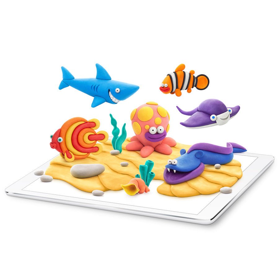 Ocean Creatures Set (Large) by Hey Clay