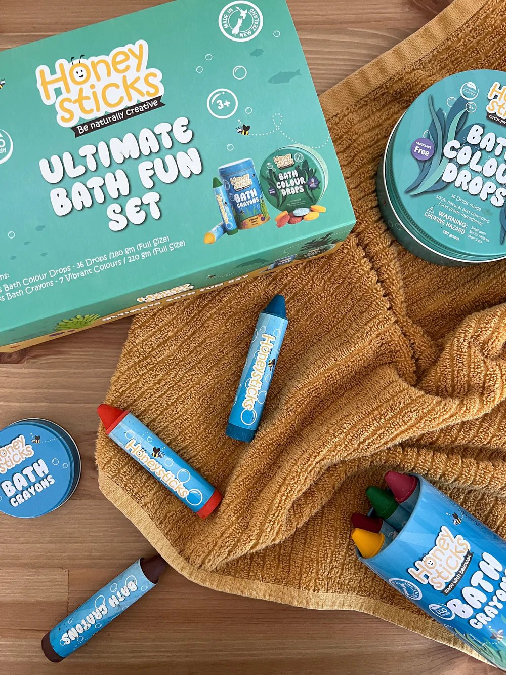 HONEYSTICKS ULTIMATE BATH FUN SET by HONEYSTICKS - The Playful Collective