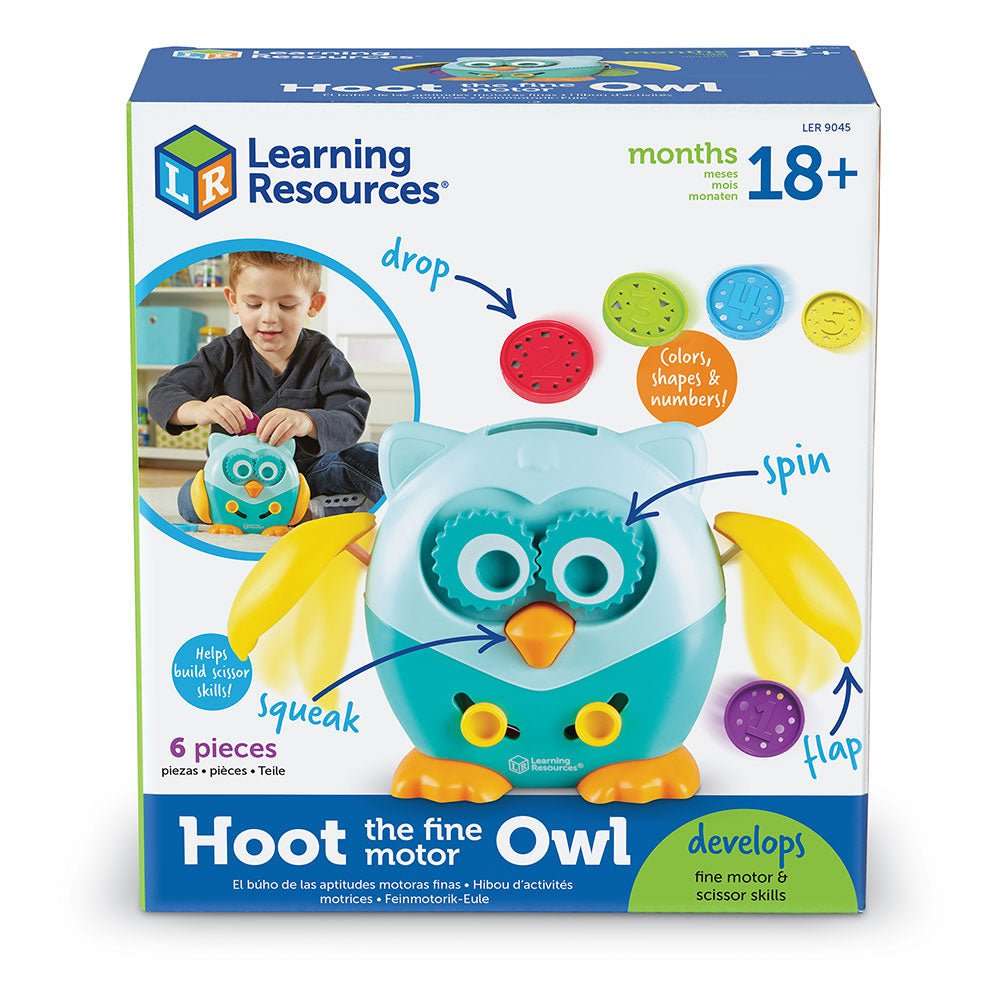 HOOT THE FINE MOTOR OWL by LEARNING RESOURCES - The Playful Collective