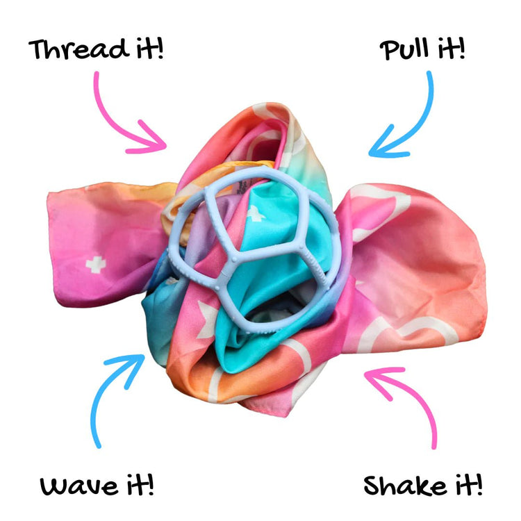 JELLYSTONE DESIGNS | PLAY SILK & SENSORY BALL Honey & Play Silk by JELLYSTONE DESIGNS - The Playful Collective