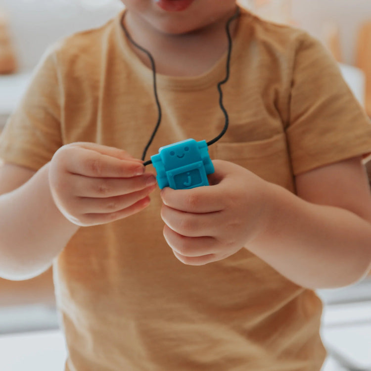 JELLYSTONE DESIGNS | ROBOT PENDANT School Blue by JELLYSTONE DESIGNS - The Playful Collective