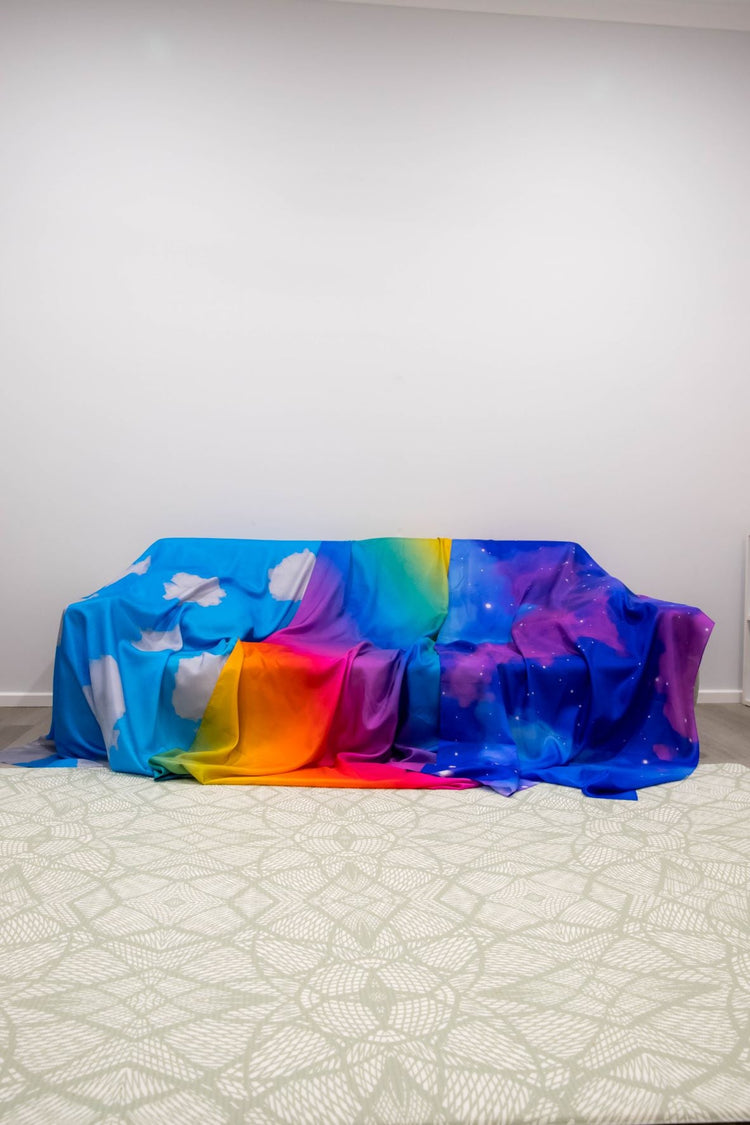 JUMBO PLAY SILK - CLOUDS by PLAY SILKIES - The Playful Collective