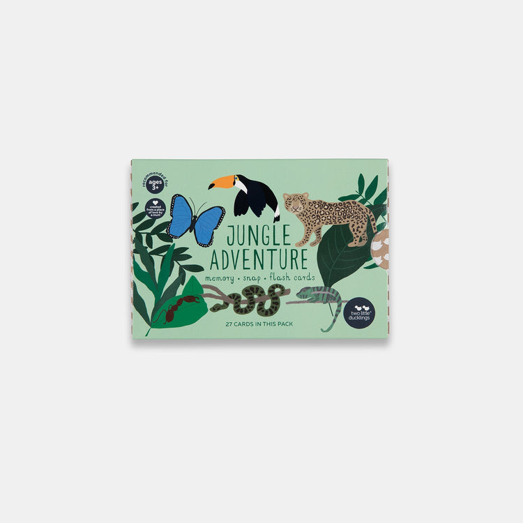 JUNGLE SNAP AND MEMORY GAME by TWO LITTLE DUCKLINGS - The Playful Collective