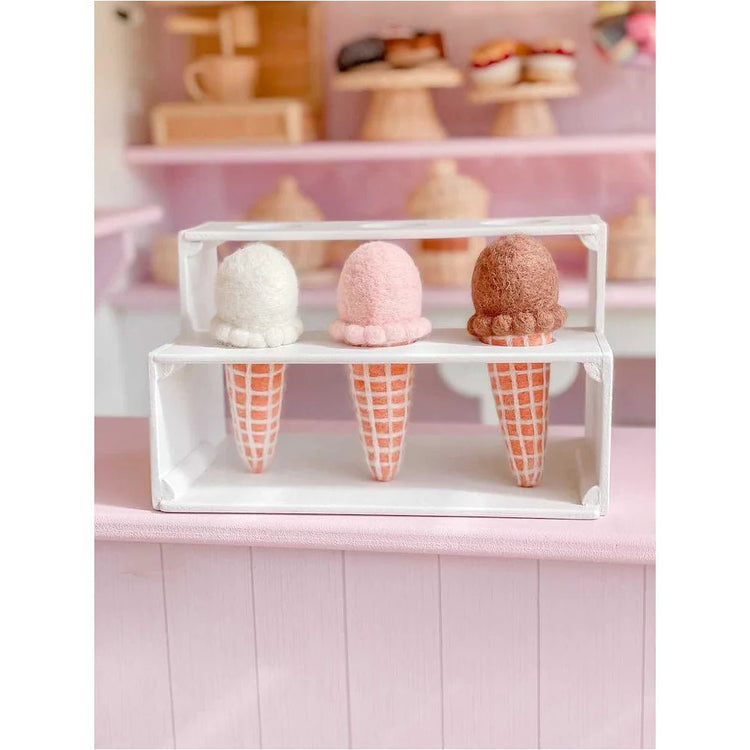 JUNI MOON | FELT ICE CREAMS Chocolate by JUNI MOON - The Playful Collective