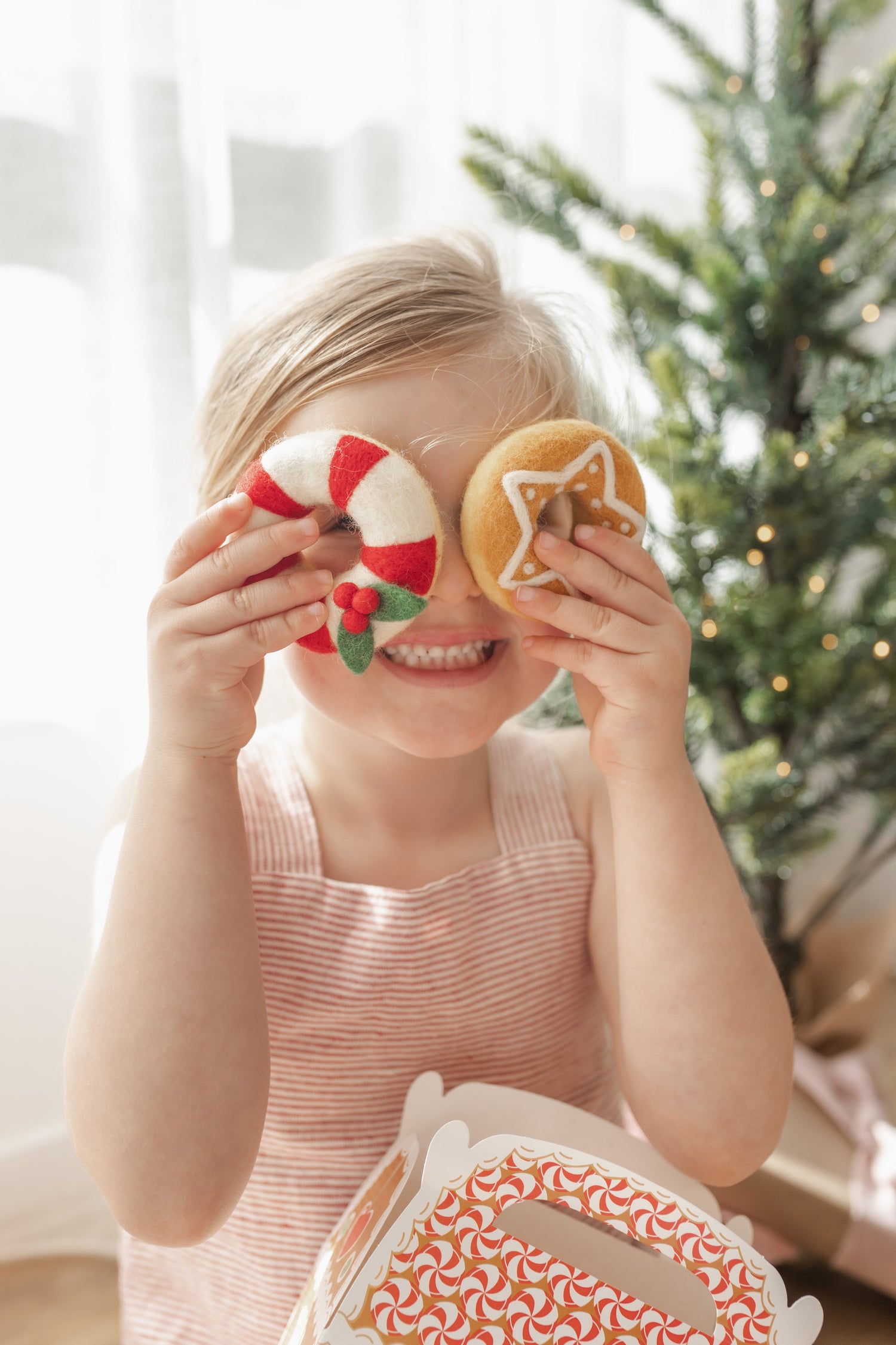 JUNI MOON | FESTIVE DONUT (MULTIPLE OPTIONS) Rainbow Sprinkles with hat by JUNI MOON - The Playful Collective