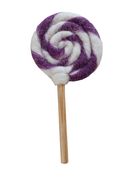 JUNI MOON | LOLLIPOP SINGLES Purple/White by JUNI MOON - The Playful Collective