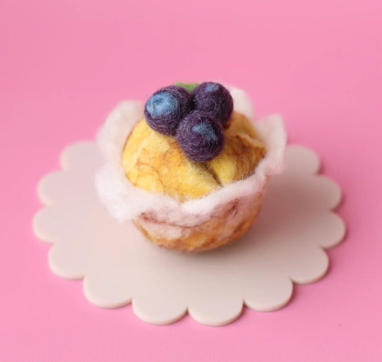 JUNI MOON | MUFFINS IN PAPER (MULTIPLE STYLES WITH OPTIONAL TRAY) Raspberry White Chocolate by JUNI MOON - The Playful Collective