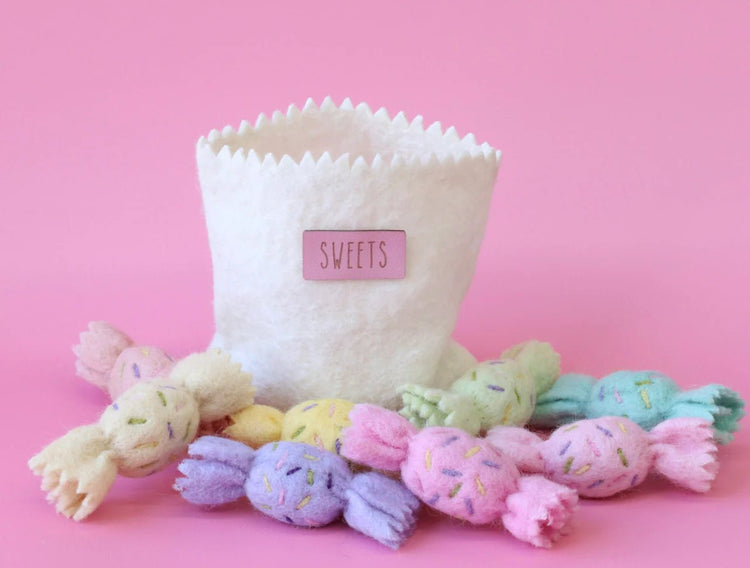 JUNI MOON | RAINBOW SWEETS IN A BAG (9 PIECE SET) Gold by JUNI MOON - The Playful Collective