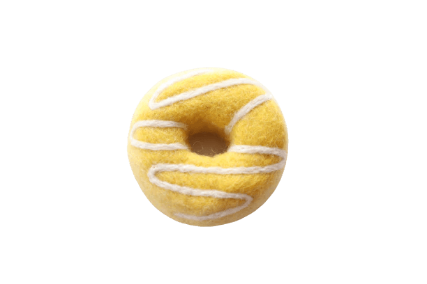 JUNI MOON | SINGLE DONUTS Yellow Stripe by JUNI MOON - The Playful Collective