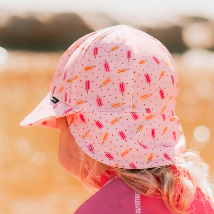 KIDS SWIM LEGIONNAIRE BEACH HAT - ICE POP 0-3 mths / 37cm / XXS by BEDHEAD HATS - The Playful Collective