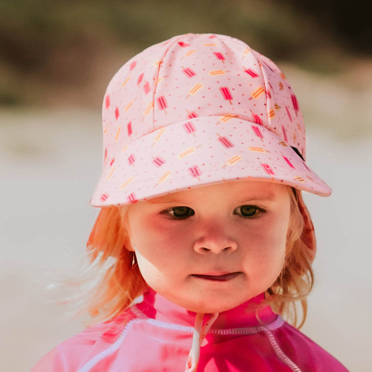 KIDS SWIM LEGIONNAIRE BEACH HAT - ICE POP 0-3 mths / 37cm / XXS by BEDHEAD HATS - The Playful Collective