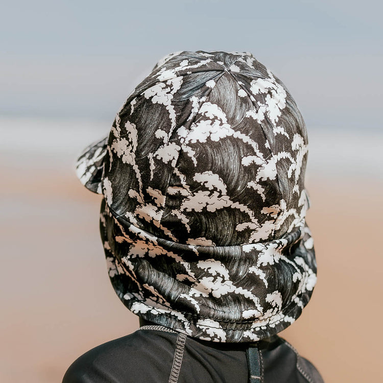 KIDS SWIM LEGIONNAIRE BEACH HAT - KAHUNA 6-12 mths / 47cm / S by BEDHEAD HATS - The Playful Collective
