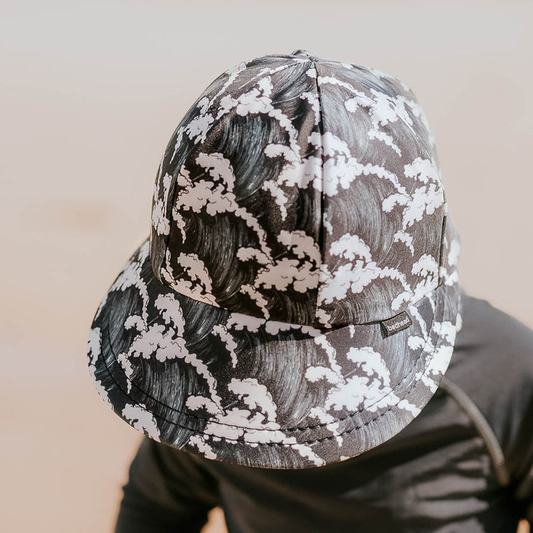 KIDS SWIM LEGIONNAIRE BEACH HAT - KAHUNA 6-12 mths / 47cm / S by BEDHEAD HATS - The Playful Collective
