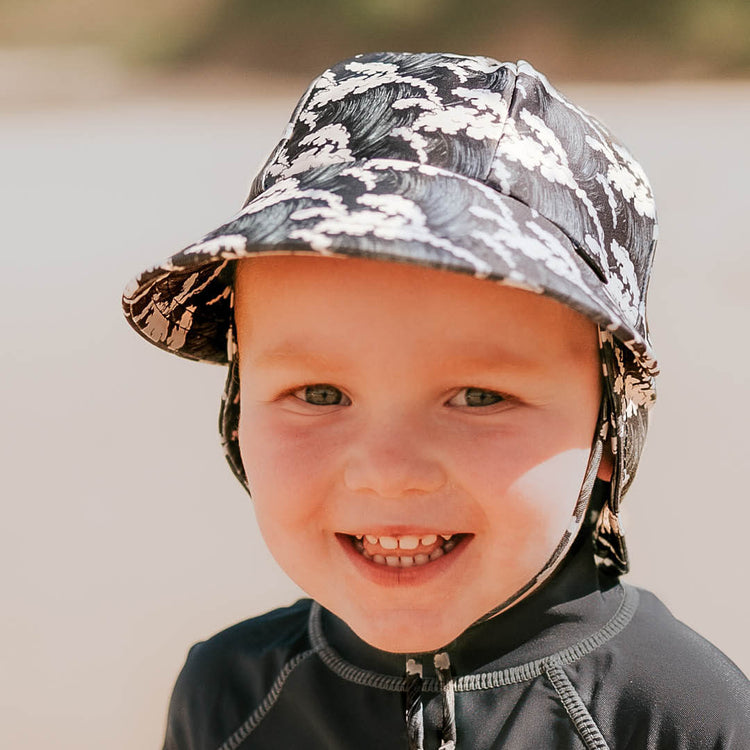 KIDS SWIM LEGIONNAIRE BEACH HAT - KAHUNA 6-12 mths / 47cm / S by BEDHEAD HATS - The Playful Collective