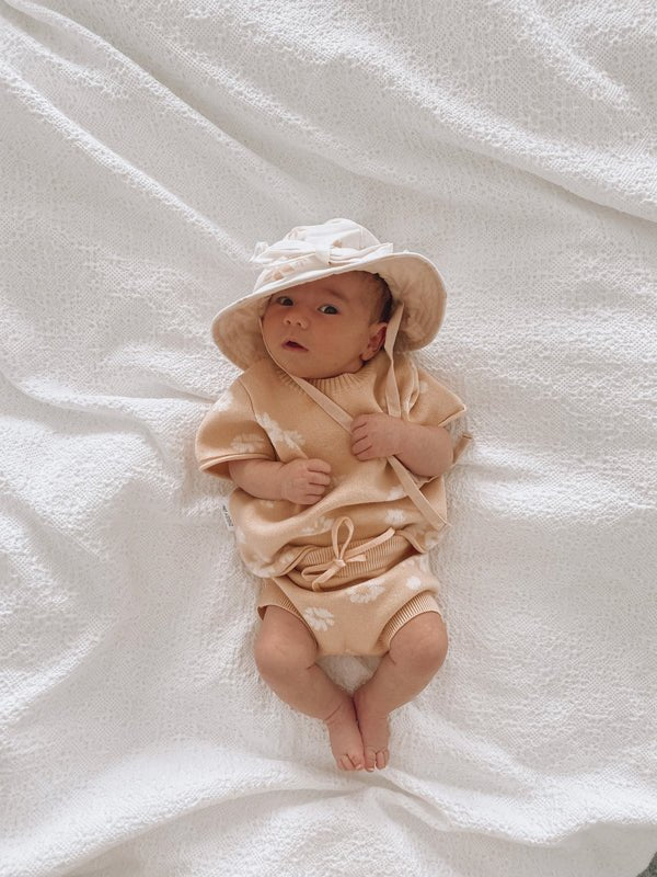 KNITTED BLOOMERS - POSY 0-3M by ZIGGY LOU - The Playful Collective