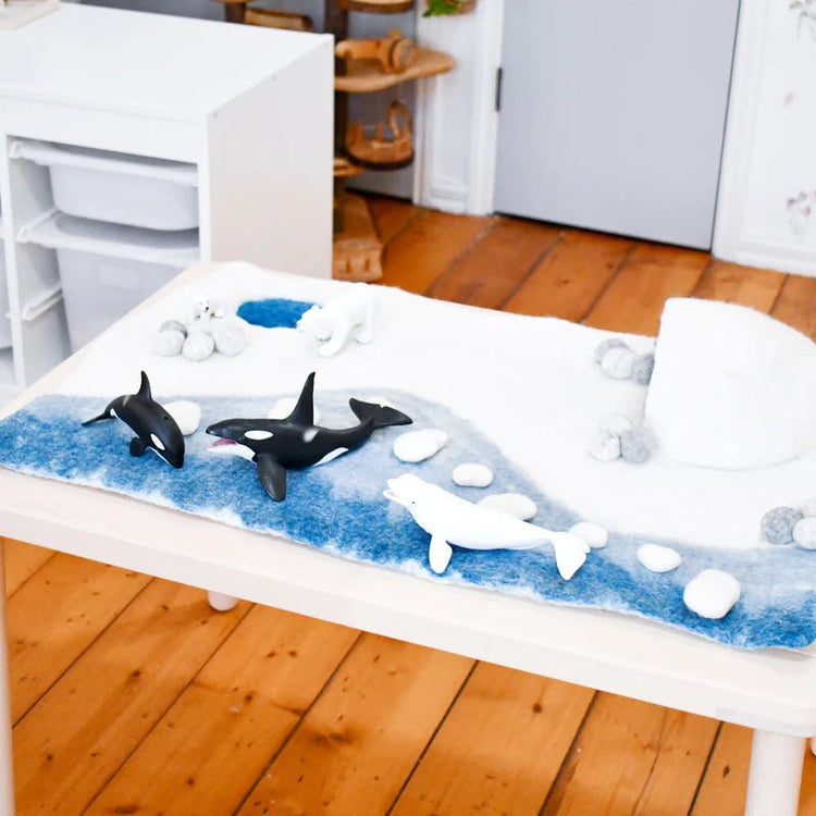 LARGE ARCTIC PLAY MAT PLAYSCAPE by TARA TREASURES - The Playful Collective