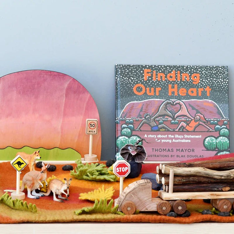 LARGE AUSTRALIAN OUTBACK PLAY MAT PLAYSCAPE by TARA TREASURES - The Playful Collective