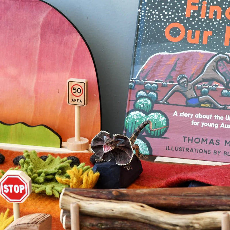 LARGE AUSTRALIAN OUTBACK PLAY MAT PLAYSCAPE by TARA TREASURES - The Playful Collective